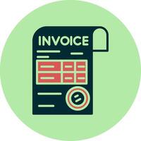 Invoice Vector Icon