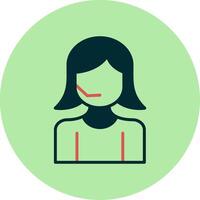 Customer Service Agent Vector Icon