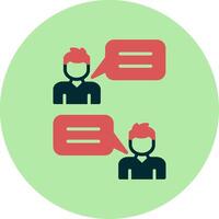 Conversation Vector Icon