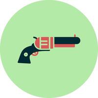 icono de vector de pistola