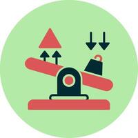 Seesaw Vector Icon