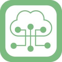 Cloud Configuration Vector Icon