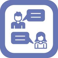 Conversation Vector Icon