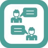 Conversation Vector Icon