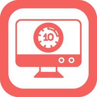 Monitor Vector Icon
