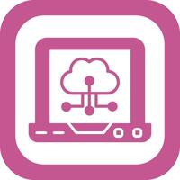 Cloud Computing Vector Icon