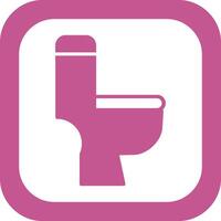 Toilet Seat Vector Icon