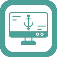 Anchor Text Vector Icon