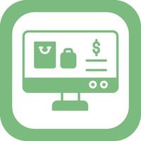 Online Shopping Vector Icon