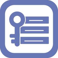 Keyword Vector Icon