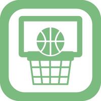 icono de vector de baloncesto