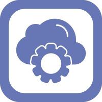 Cloud Computing Vector Icon