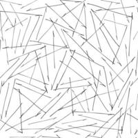 Seamless pattern with doodle arrows vector