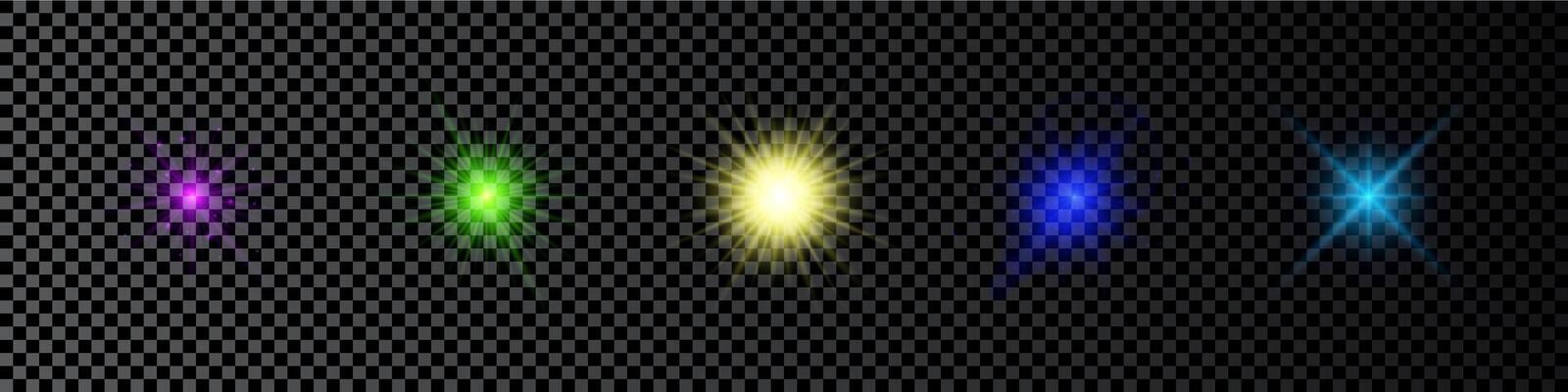Light effect of lens flare