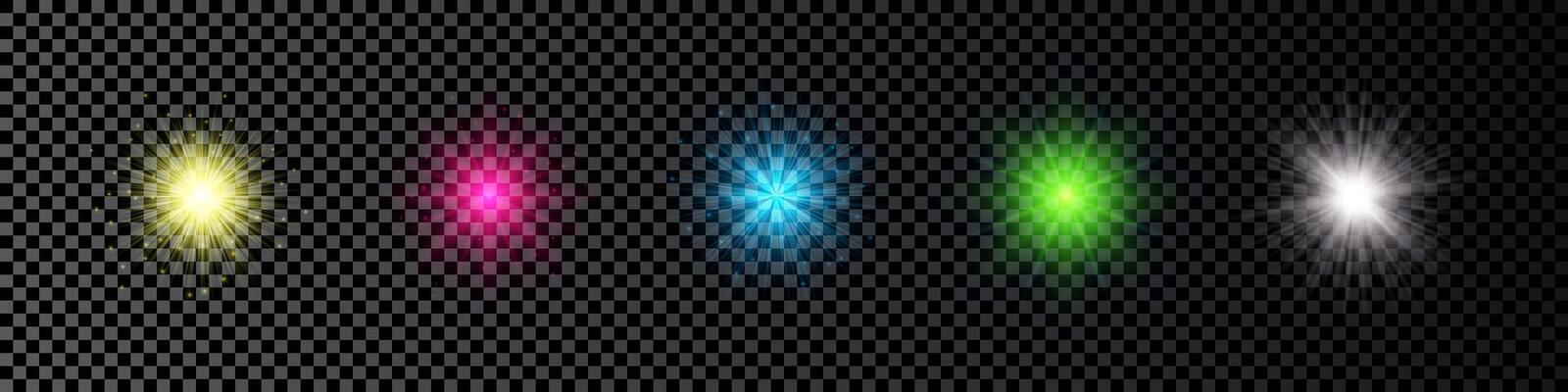 Light effect of lens flare