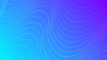 Modern colorful gradient background with wave lines vector