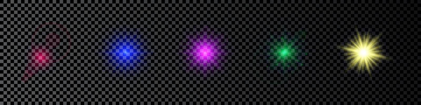 Light effect of lens flare