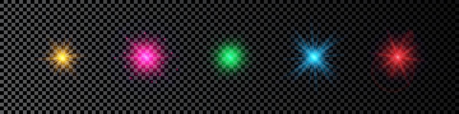 Light effect of lens flare
