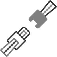 Seatbelt Vector Icon