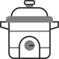 Rice Cooker Vector Icon