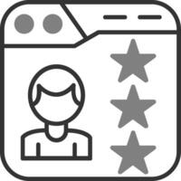 Rating Vector Icon