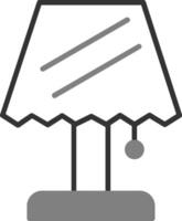 Table Lamp Vector Icon