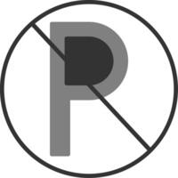 Parking Sign Vector Icon