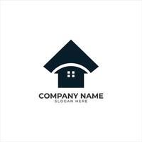 Real estate minimal logo vector