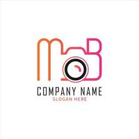 photography logo minimal vector