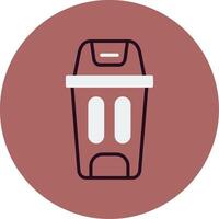 Trash Can Vector Icon