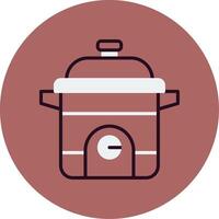 Rice Cooker Vector Icon