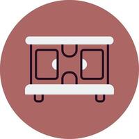 Tv Stand Vector Icon