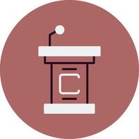 Lectern Vector Icon