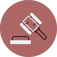 Gavel Vector Icon