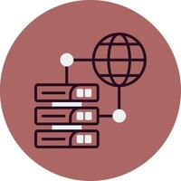 Web Hosting Vector Icon