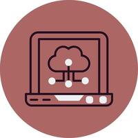 Cloud Computing Vector Icon