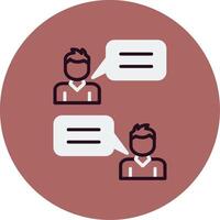 Conversation Vector Icon