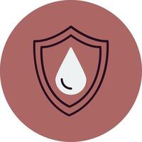 Water Resistant Vector Icon