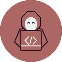 icono de vector de hacker