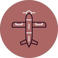 Monoplane Vector Icon