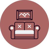 Sofa Vector Icon