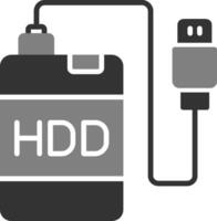 Harddisk Vector Icon