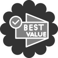 Best Value Vector Icon