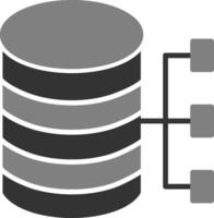 icono de vector de base de datos