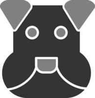 icono de vector de perro