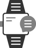 icono de vector de reloj inteligente