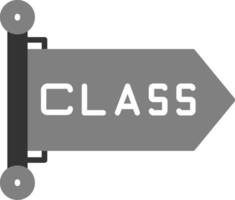 icono de vector de clase