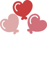 cute hand drawn valentine element clipart for decoration png