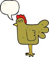 comic book speech bubble cartoon chicken png