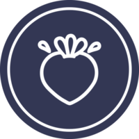 vers fruit cirkelvormig pictogram png